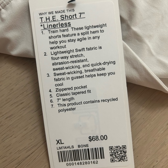 Lululemon T.H.E Linerless Shorts 7” - XL - Picture 4 of 4